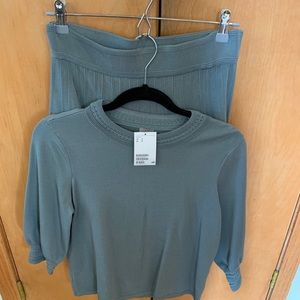 H&M Top and Skirt Set